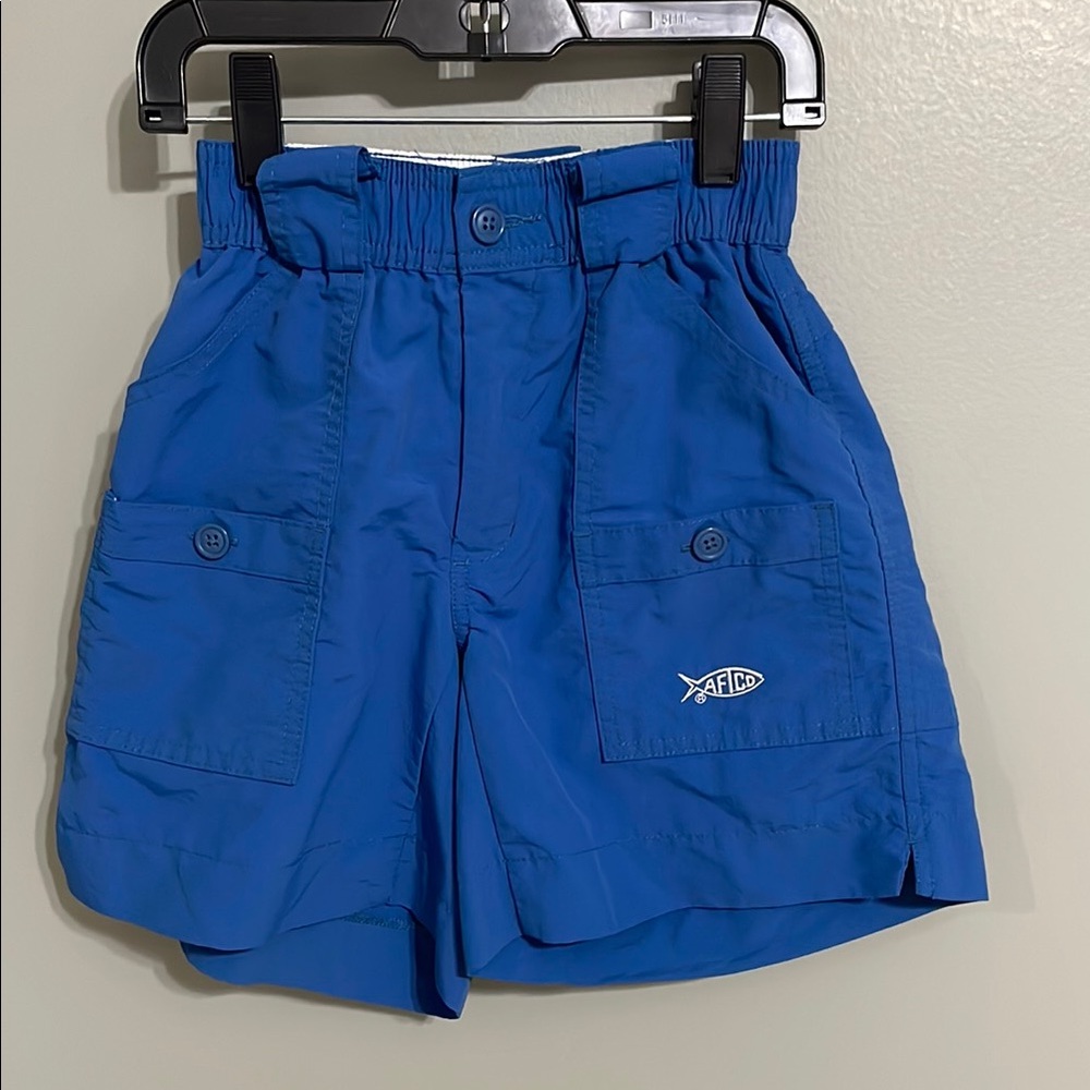 Blue AFTCO Fishing Shorts size 24 (8 years)